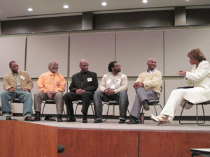 Black Deaf men - panel discussion